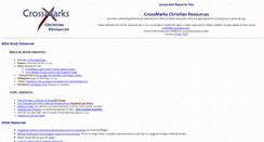 Desktop Screenshot of crossmarks.com